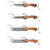 T&amp;M Knives® - Tiger Messerset Professional 4-teilig - Japanische Kochmesser